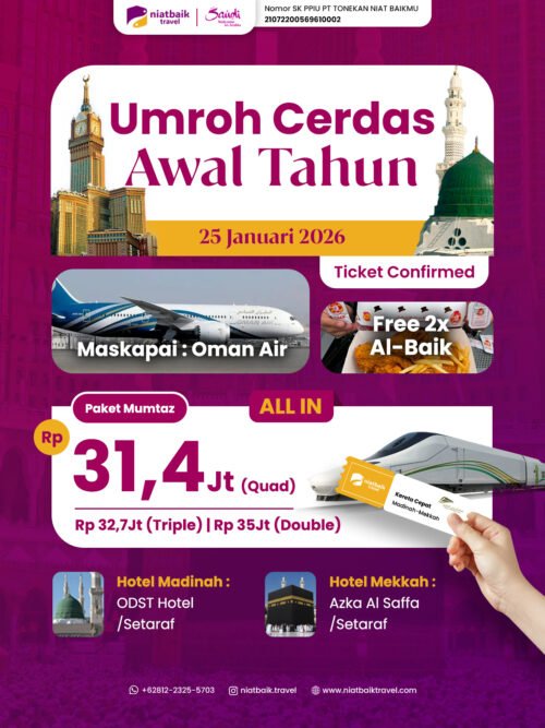 Umroh Cerdas 25 Januari 2026