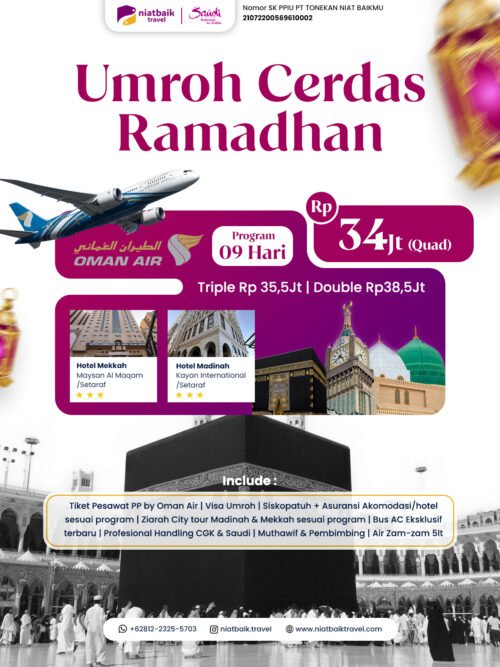 Umroh Cerdas Ramadhan 19 Februari 2026